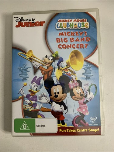 Mickey Mouse Clubhouse: Big Band Concert (DVD, 2011) Disney Animation Region 4