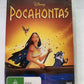 Pocahontas (DVD, 1995) Disney Animated Movie Region 4