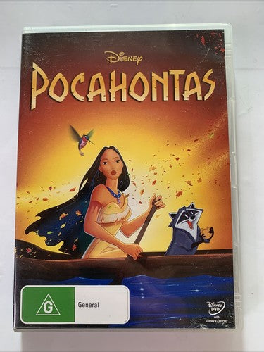 Pocahontas (DVD, 1995) Disney Animated Movie Region 4