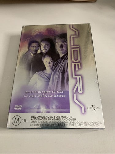 Sliders : Season 1 & 2 Dual Dimension Edition (DVD, 1996, 6-Discs) Region 4 &2