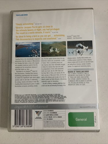 Travelling Birds (DVD, 2002) Region 4