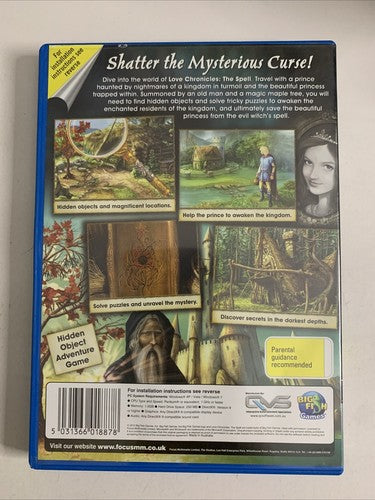 Love Chronicles: The Spell The Mystery of the Cursed Kingdom PC Windows NEW