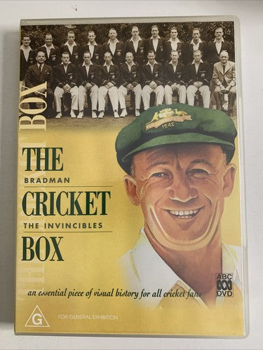 The Cricket Box: Bradman & The Invincibles (DVD, 2000) Region 4 NEW