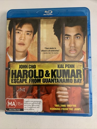 Harold and Kumar Escape from Guantanamo Bay (Blu-ray, 2008) Region B