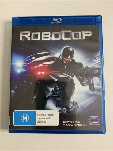Robocop (Blu-ray, 2014) Gary Oldman, Joel Kinnaman, Michael Keaton  Region B