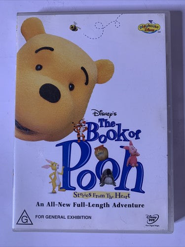 Book of Pooh: Stories From The Heart (DVD, 2001) Disney Animated Film Region 4
