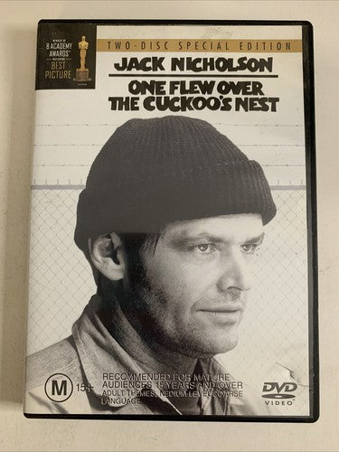 One Flew Over the Cuckoo's Nest (Special Edition, DVD, 1975) Region 4 NEW
