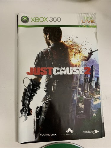 Just Cause 2 Microsoft XBOX 360 PAL Game Complete