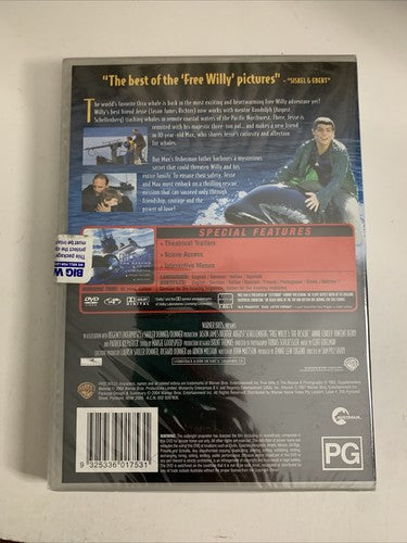 Free Willy 3 (DVD, 1996) Region 4 NEW Sealed