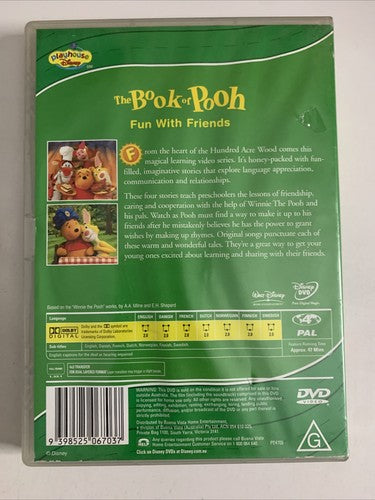 Book of Pooh: Fun with Friends (DVD, 2000) Disney Animation Region 4