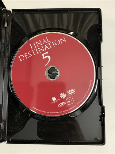 Final Destination 5 (DVD, 2011) Nicholas D'agosto, Emma Bell Horror Region 4