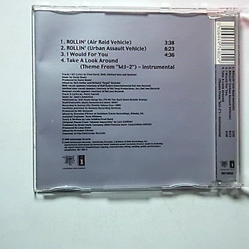 Limp Bizkit – Rollin' (CD, 2001) Australasia 4974802