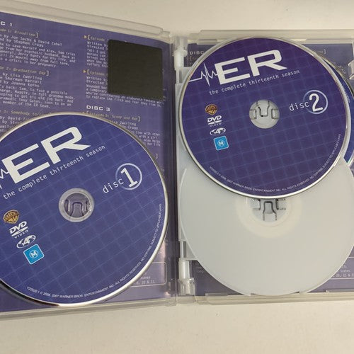 ER: The Complete Season 13 (DVD, 2009, 6-Disc) Region 4