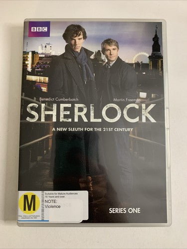 Sherlock : Series 1 (DVD, 2010, 2-Disc) Benedict Cumberbatch Region 4