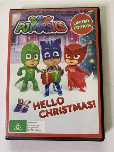 PJ Masks: Hello Christmas! (Limited Edition, DVD, 2017) Region 4