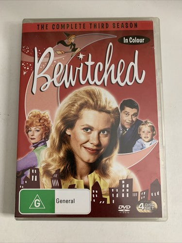 Bewitched : Season 3 (DVD, 1965, 4-Discs) Region 4