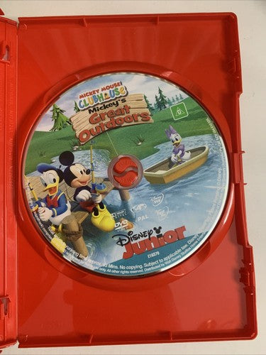 Mickey Mouse Clubhouse: Mickey's Great Outdoors (DVD, 2010) Disney Region 4