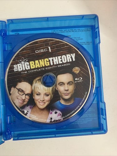 The Big Bang Theory : Season 8 (Blu-ray, 2015, 2-Disc) Region B
