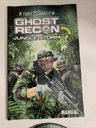 Tom Clancy's Ghost Recon: Jungle Storm PS2 Sony PlayStation 2 PAL Game Complete