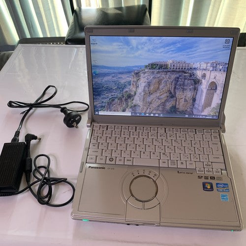 Panasonic Toughbook CF-S10 Laptop 12.1" i5-2520M vPro DVD-RW 8GB 500GB Win 10