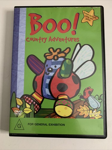 Boo! Country Adventures : Vol 2 (DVD, 2003) Animation Region 4