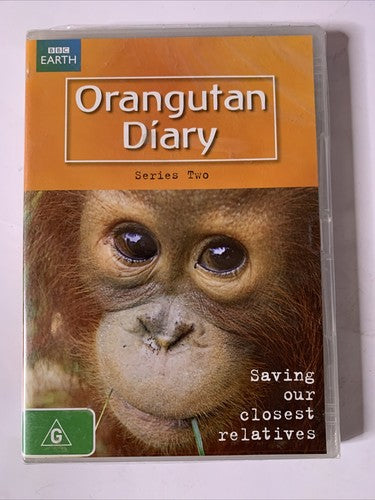 Orangutan Diary : Series 2 (DVD, 2008, 2-Disc) Region 4 NEW Sealed