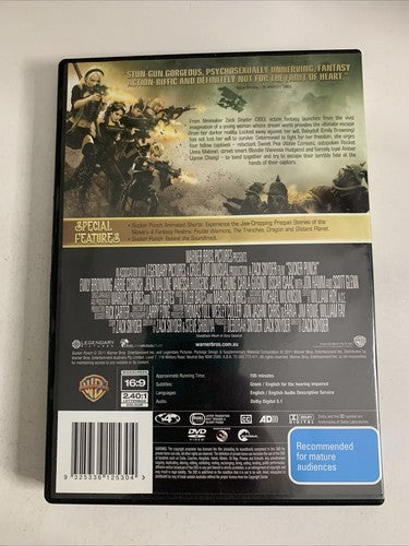 Sucker Punch (DVD, 2011) Vanessa Hudgens, Emily Browning, Abbie Cornish Region 4