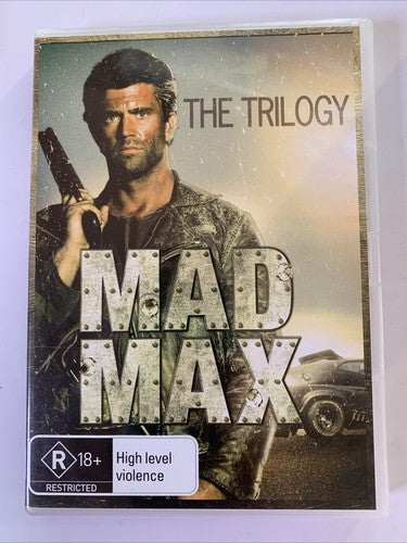 Mad Max : The Trilogy 1,2, Beyond Thunderdome (DVD, 2012, 3-Disc) Mel Gibson NEW