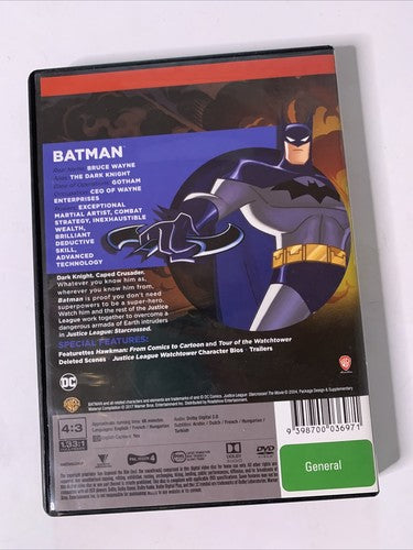 Batman Justice League: Starcrossed (DVD, 2004) Animation Region 4