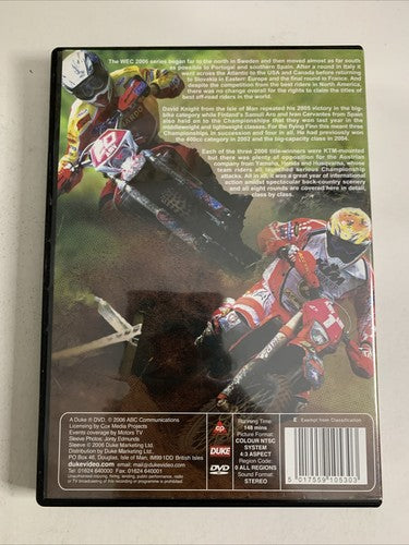 World Enduro Championship 2006 (DVD, 2006) All Regions