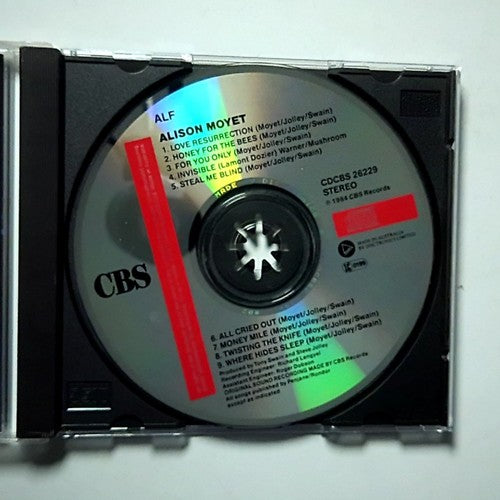 Alison Moyet – Alf (CD, 1987) Europe CDCBS 26229