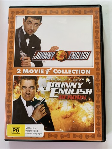 Johnny English / Johnny English Reborn (DVD, 2011) Rowan Atkinson Region 4 NEW