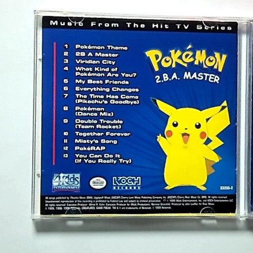 John Loeffler – Pokémon - 2BA Master (CD, 1999) Austria 33355-2