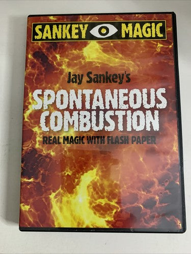 Sankey Magic Spontaneous Combustion (DVD) How To Magic Tricks All Regions