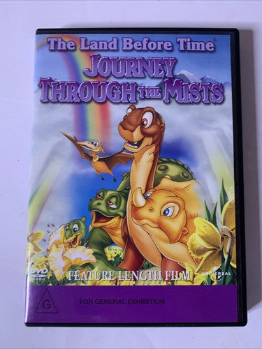 The Land Before Time: Journey Through the Mists (DVD, 1995) Animation Region 4