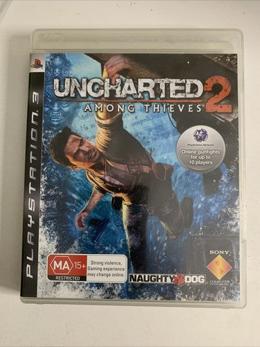Uncharted 2 : Among Thieves PS3 Sony PlayStation 3 Game Complete