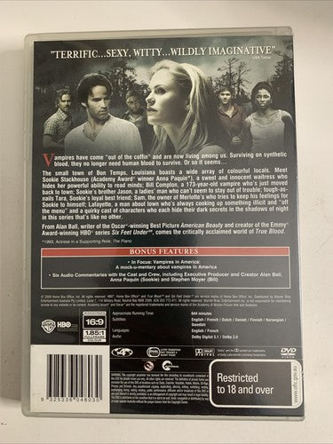 True Blood : Season 1 (DVD, 2008, 5-Disc) Region 4