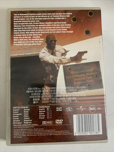 Bulletproof (DVD, 1996) Adam Sandler, James Caan, Damon Wayans Region 4 &2