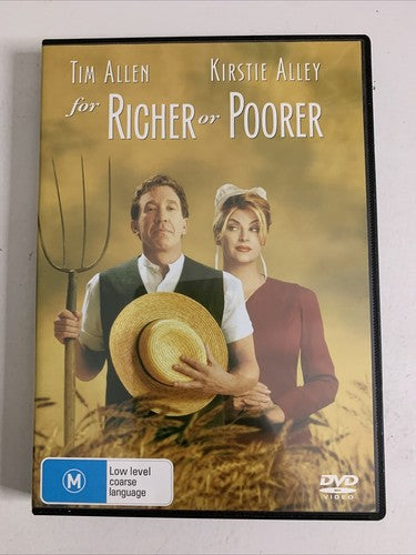 For Richer Or Poorer (DVD, 1997) Tim Allen, Kirstie Alley Region 4 NEW