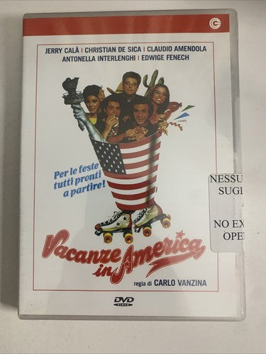 Vacanze In America (DVD, 1984) Italian Comedy Film All Regions NEW
