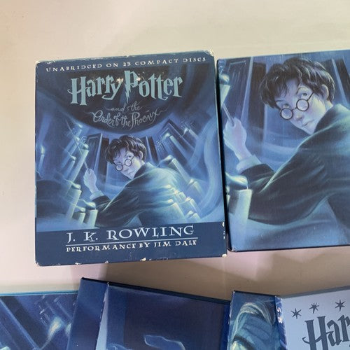 Harry Potter and the Order of the Phoenix by J.K. Rowling (CD, 2003, 23-Discs)