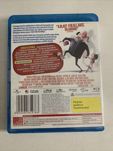 Despicable Me (Blu-ray, 2010) All Regions