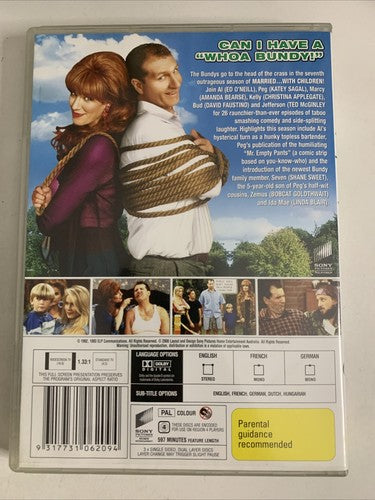 Married With Children: Season 7 (DVD, 1993, 3-Disc) Region 4 NEW