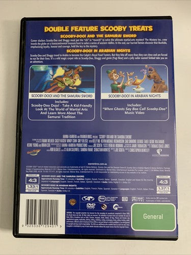Scooby-Doo And The Samurai Sword / Scooby-Doo In Arabian Night (DVD) Region 4