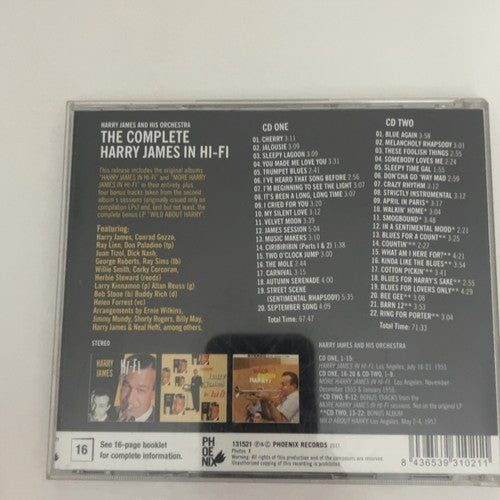 Harry James – The Complete Harry James In Hi-Fi (CD, 2011, 2-Disc)
