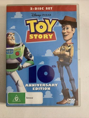 Toy Story (10th Anniversary Edition, DVD, 1995, 2-Disc) Disney Pixar Region 4