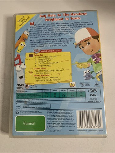 Handy Manny: Tooling Around (DVD, 2006) Disney Animation Region 4