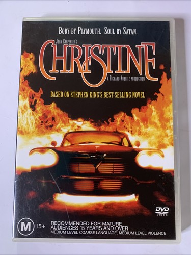 Christine (DVD, 1983) Keith Gordon, John Carpenter Film  Region 4