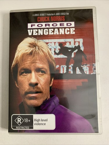 Forced Vengeance (DVD, 1982) Chuck Norris, Mary Louise Weller  Region 4