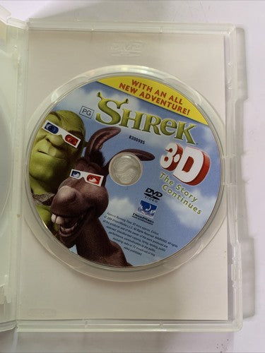 Shrek 3D (Special Edition, DVD, 2001) Region 4